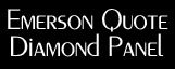Emerson Quote Diamond