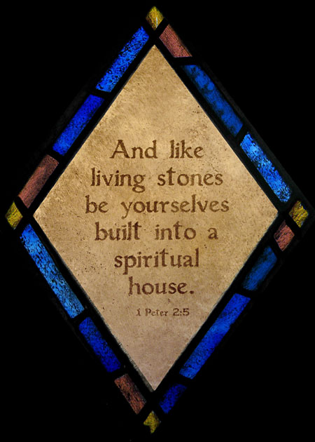 Living Stones Quote