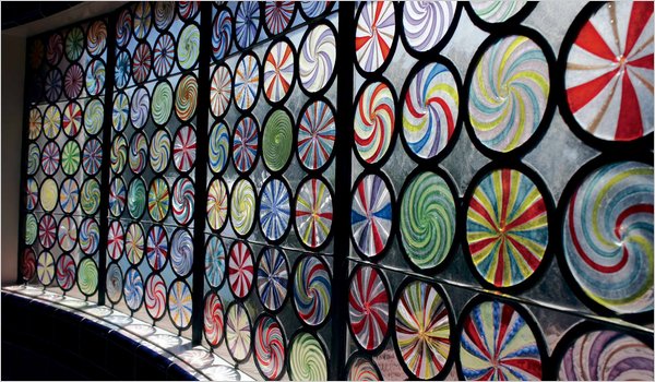 antique stained glass windows. Stained glass window in the