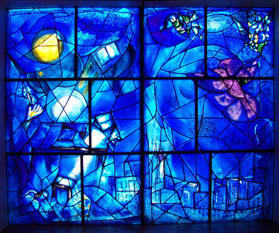 Chagall Stained Glass. some kind of stained glass